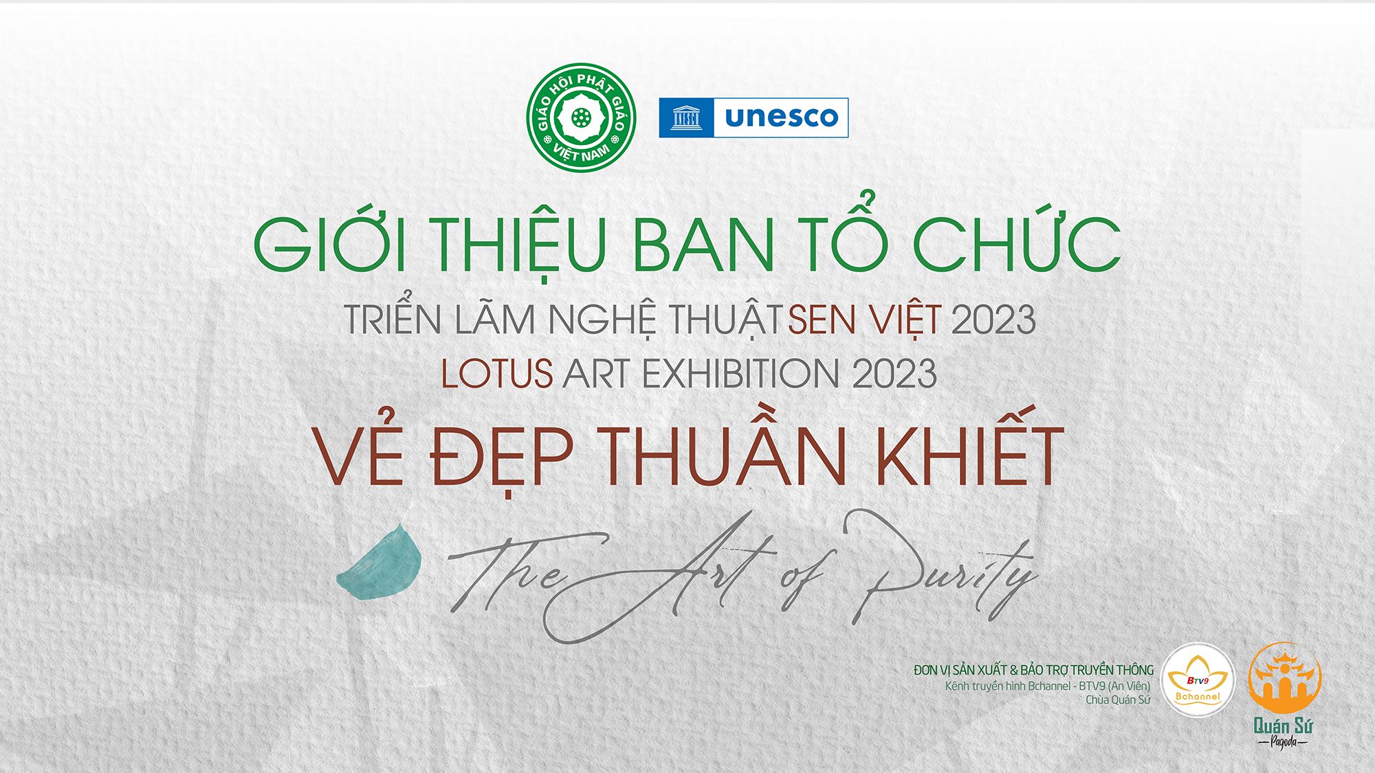 Organizing Committee of Sen Viet Art Exhibition: "Pure Beauty" - "The Art Of Purity"
